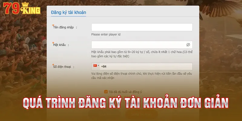 Đăng ký tài khoản thật dễ dàng chỉ với 5 bước